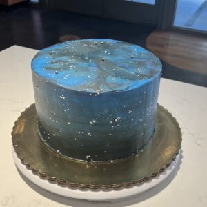 galaxy cake
