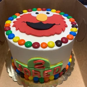 Elmo Cake