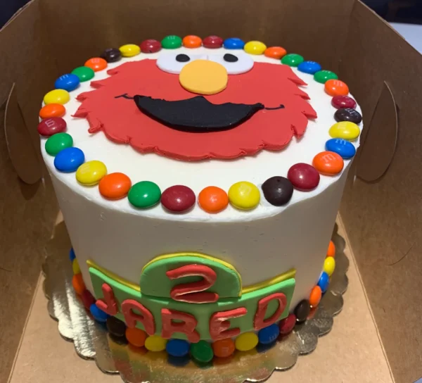 Elmo Cake