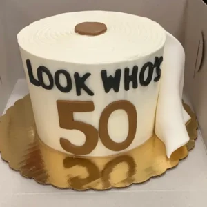 toilet roll cake