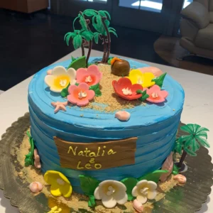 Luau cake