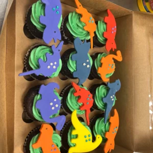 dinosaur cupcakes