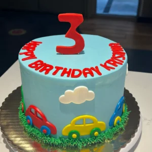 Car Theme Cake