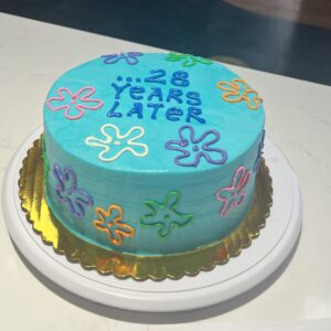 spongebob cake