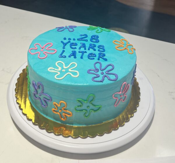 spongebob cake