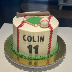 base ball cake
