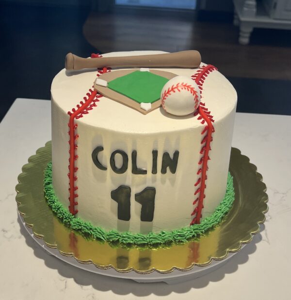 base ball cake